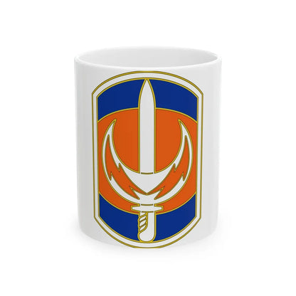 228 Signal Brigade 3 (U.S. Army) White Coffee Mug-11oz-Go Mug Yourself