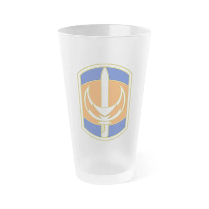 228 Signal Brigade 3 (U.S. Army) Frosted Pint Glass 16oz Default Title - Go Mug Yourself