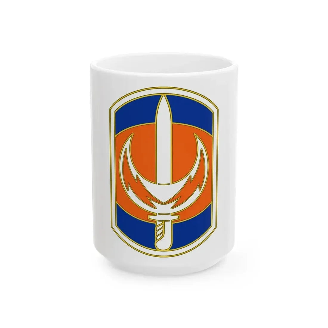 228 Signal Brigade 3 (U.S. Army) White Coffee Mug 15oz - Go Mug Yourself