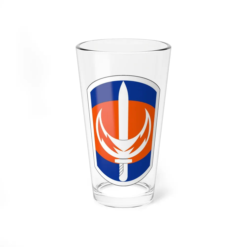 228 Signal Brigade (U.S. Army) Pint Glass 16oz-16oz-Go Mug Yourself