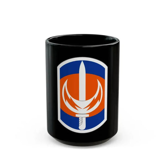 228 Signal Brigade (U.S. Army) Black Coffee Mug 15oz - Go Mug Yourself