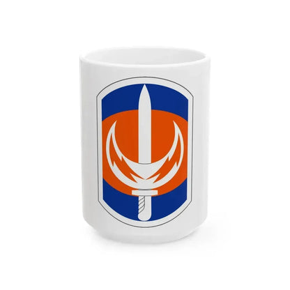 228 Signal Brigade (U.S. Army) White Coffee Mug 15oz - Go Mug Yourself