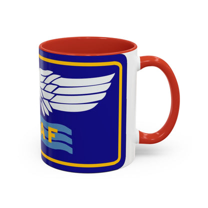 Tasse à café avec accents des forces aériennes alliées méditerranéennes (armée américaine)