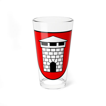 Wappen Kaiseraugst AG (Switzerland) (Coat of Arms) Pint Glass 16oz