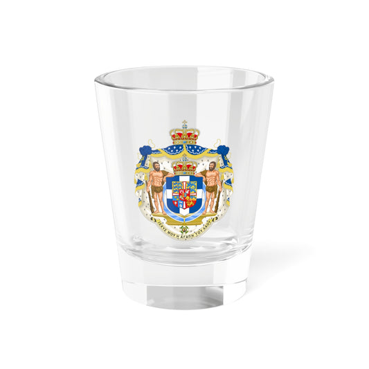 Royal Coat of Arms of Greece - Shot Glass 1.5oz