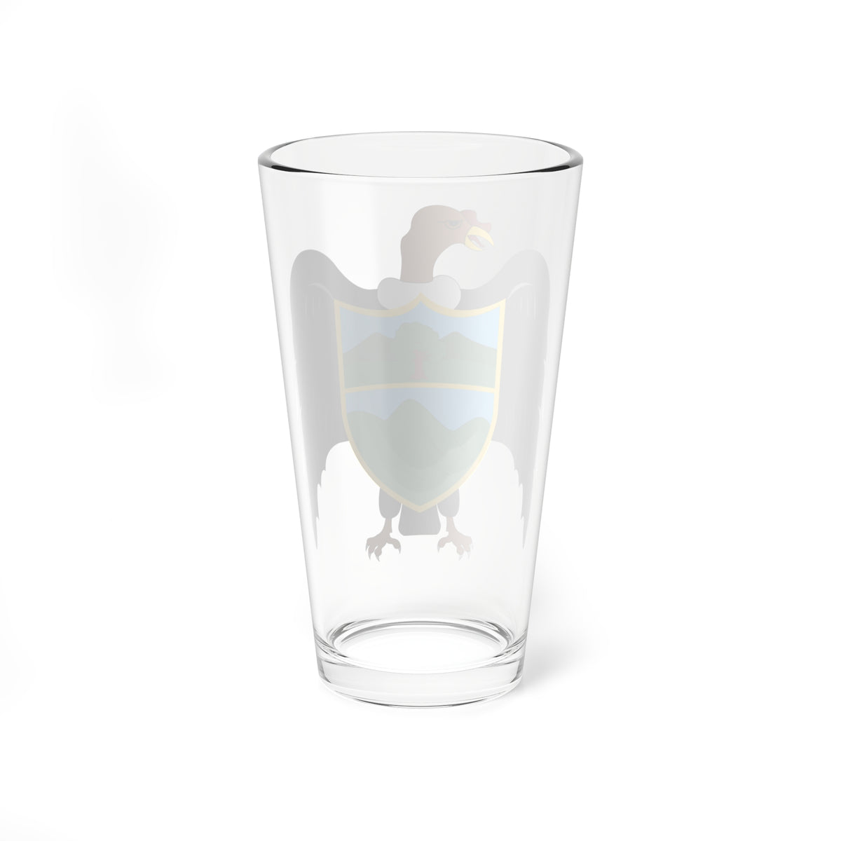 Escudo Mariscal Luzuriaga (Peru) (Coat of Arms) Pint Glass 16oz