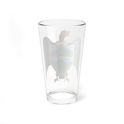 Escudo Mariscal Luzuriaga (Peru) (Coat of Arms) Pint Glass 16oz