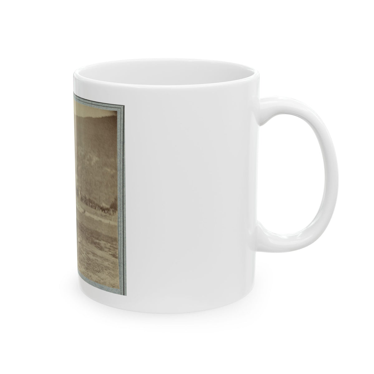 22d New York State Militia Near Harpers Ferry, Va., 1861 I.E.1862 002 (U.S. Civil War) White Coffee Mug