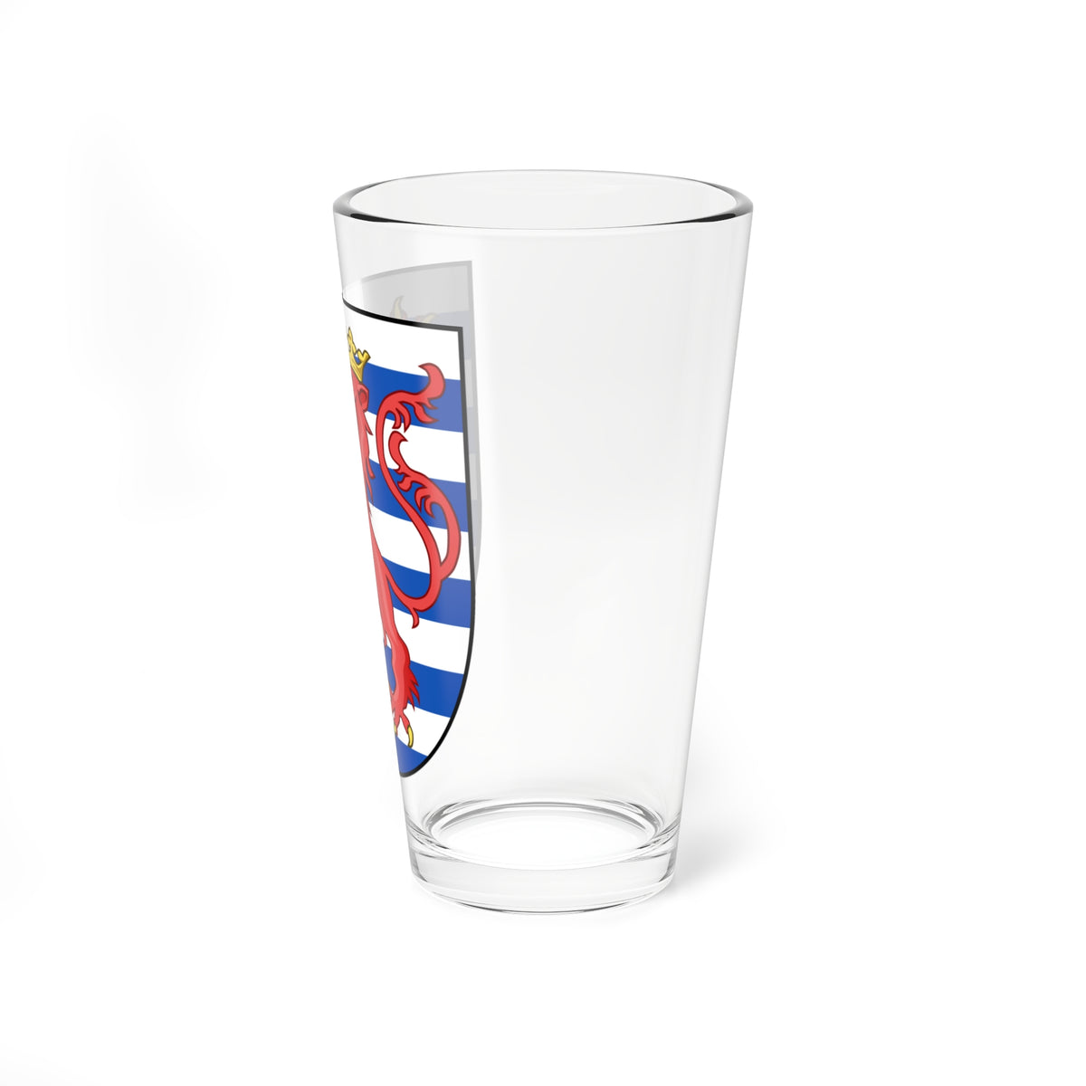 EU Member States CoA Series- Luxembourg (Luxembourg) (Coat of Arms) Pint Glass 16oz