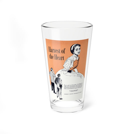 Harvest of the Heart (1), Redbook, September 1954 - Pint Glass 16oz
