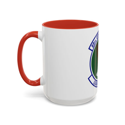 89th Contracting Squadron (U.S. Air Force) Accent Coffee Mug