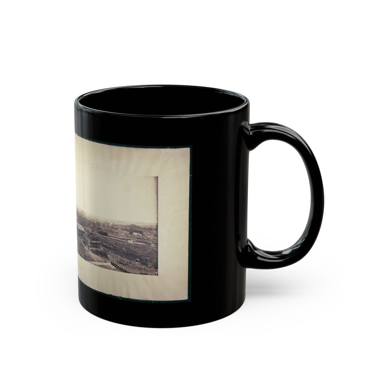 Nashville, Tenn., From Fort Negley Looking Northeast (U.S. Civil War) Black Coffee Mug