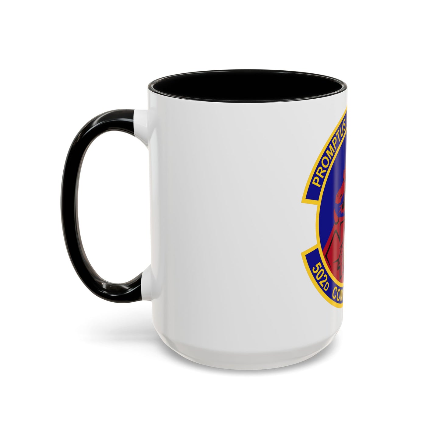 502d Comptroller Squadron (U.S. Air Force) Accent Coffee Mug