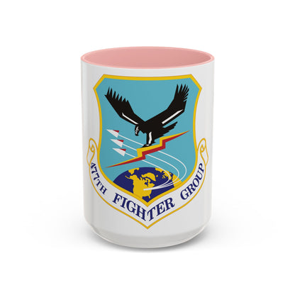 477th Fighter Group (U.S. Air Force) Accent Coffee Mug