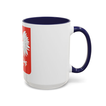 Coat of arms of Poland (1955-1980) - Accent Coffee Mug