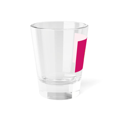 Flag of Kharkiv Oblast Ukraine - Shot Glass 1.5oz