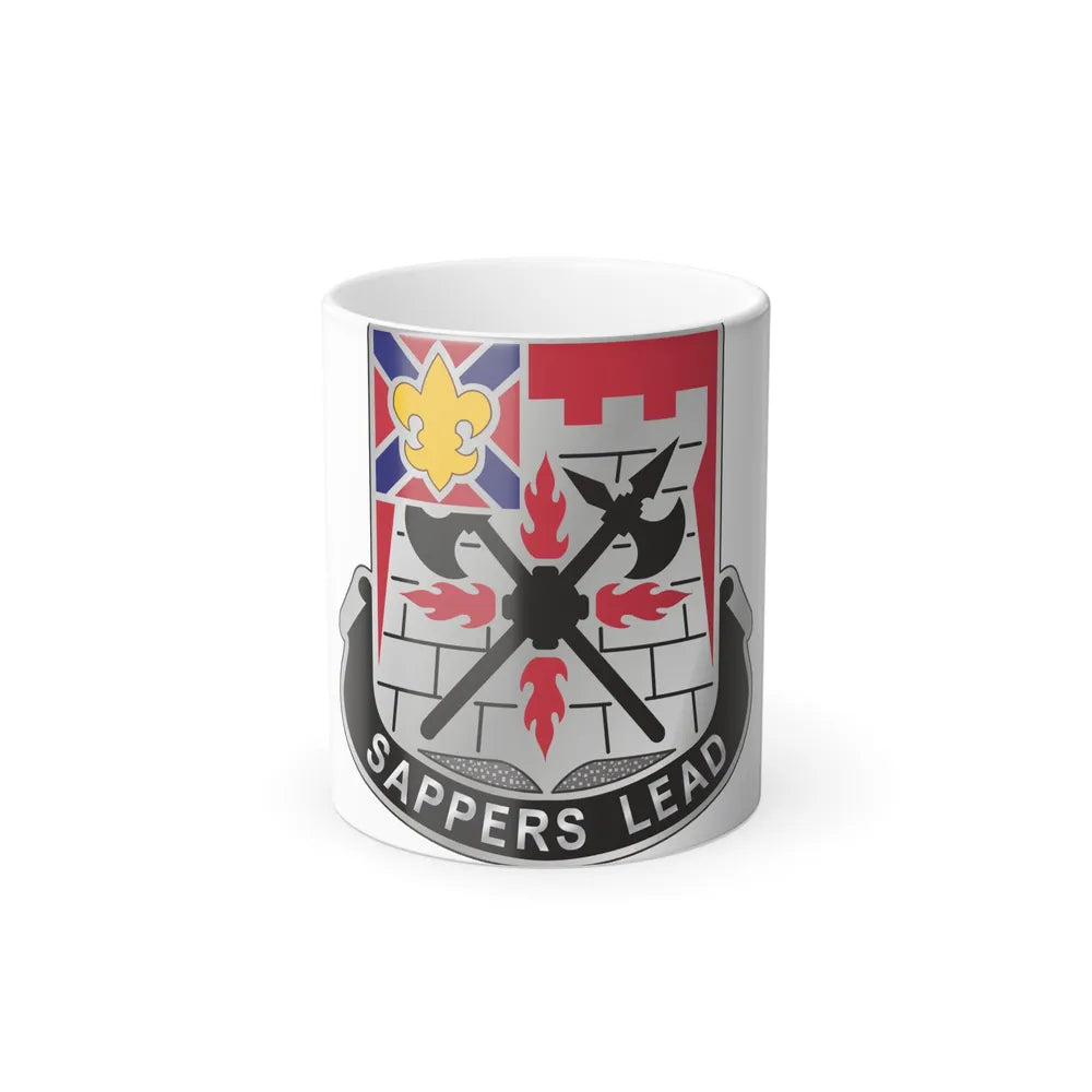 229 Engineer Battalion (U.S. Army) Color Changing Mug 11oz-11oz-Go Mug Yourself