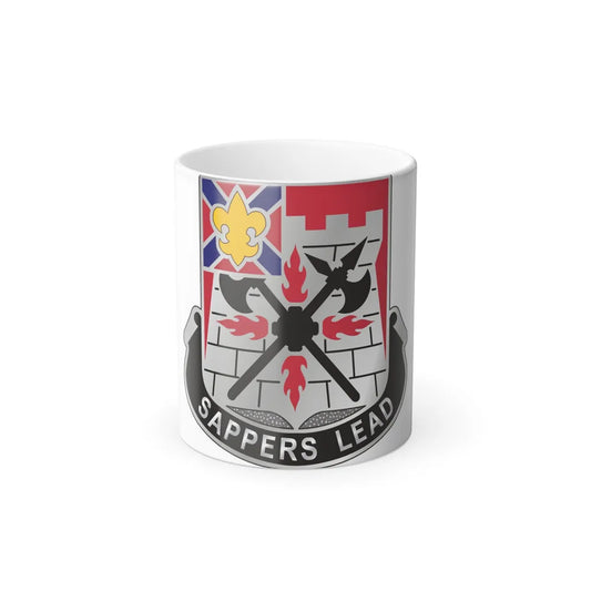 229 Engineer Battalion (U.S. Army) Color Changing Mug 11oz-11oz-Go Mug Yourself