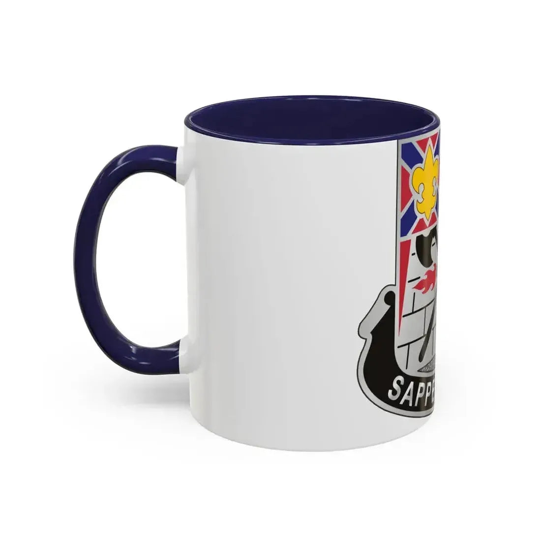 229 Engineer Battalion (U.S. Army) Accent Coffee Mug - Go Mug Yourself