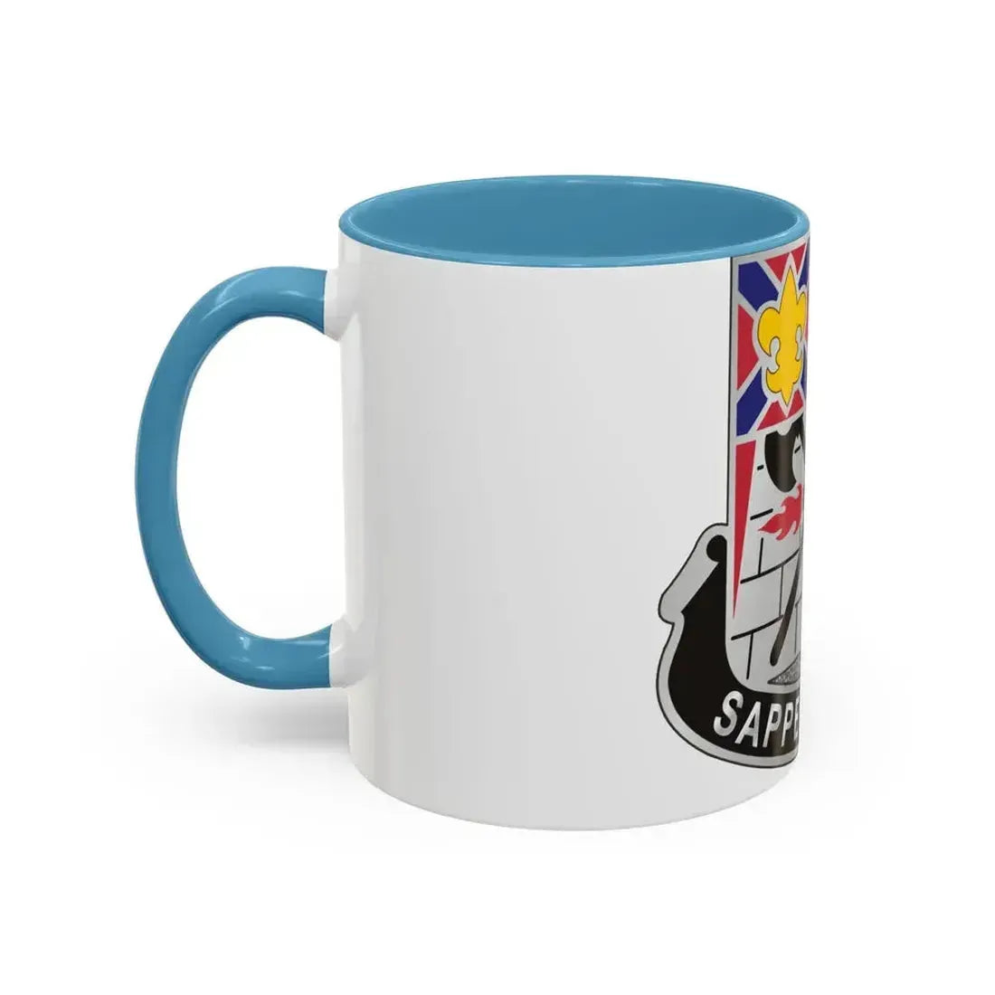 229 Engineer Battalion (U.S. Army) Accent Coffee Mug - Go Mug Yourself