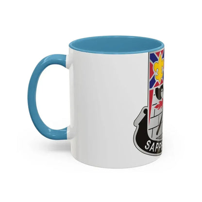 229 Engineer Battalion (U.S. Army) Accent Coffee Mug - Go Mug Yourself