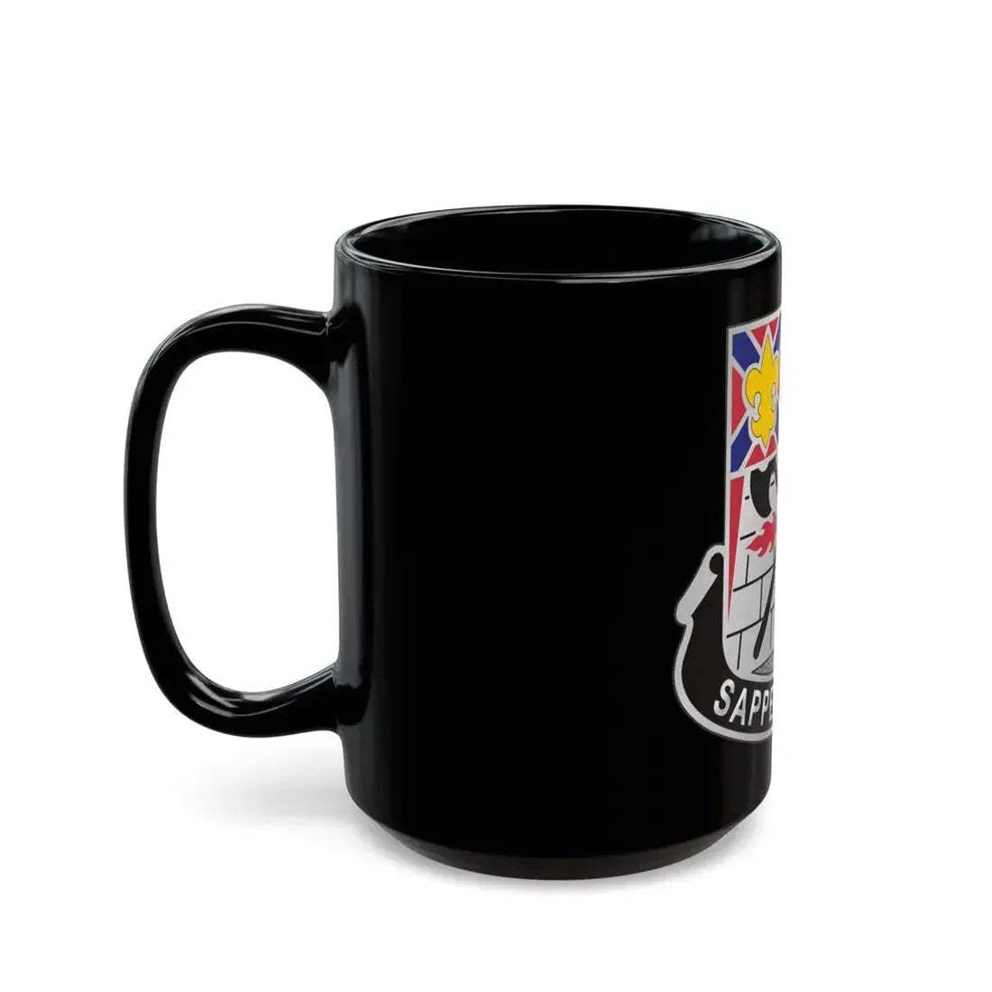 229 Engineer Battalion (U.S. Army) Black Coffee Mug - Go Mug Yourself