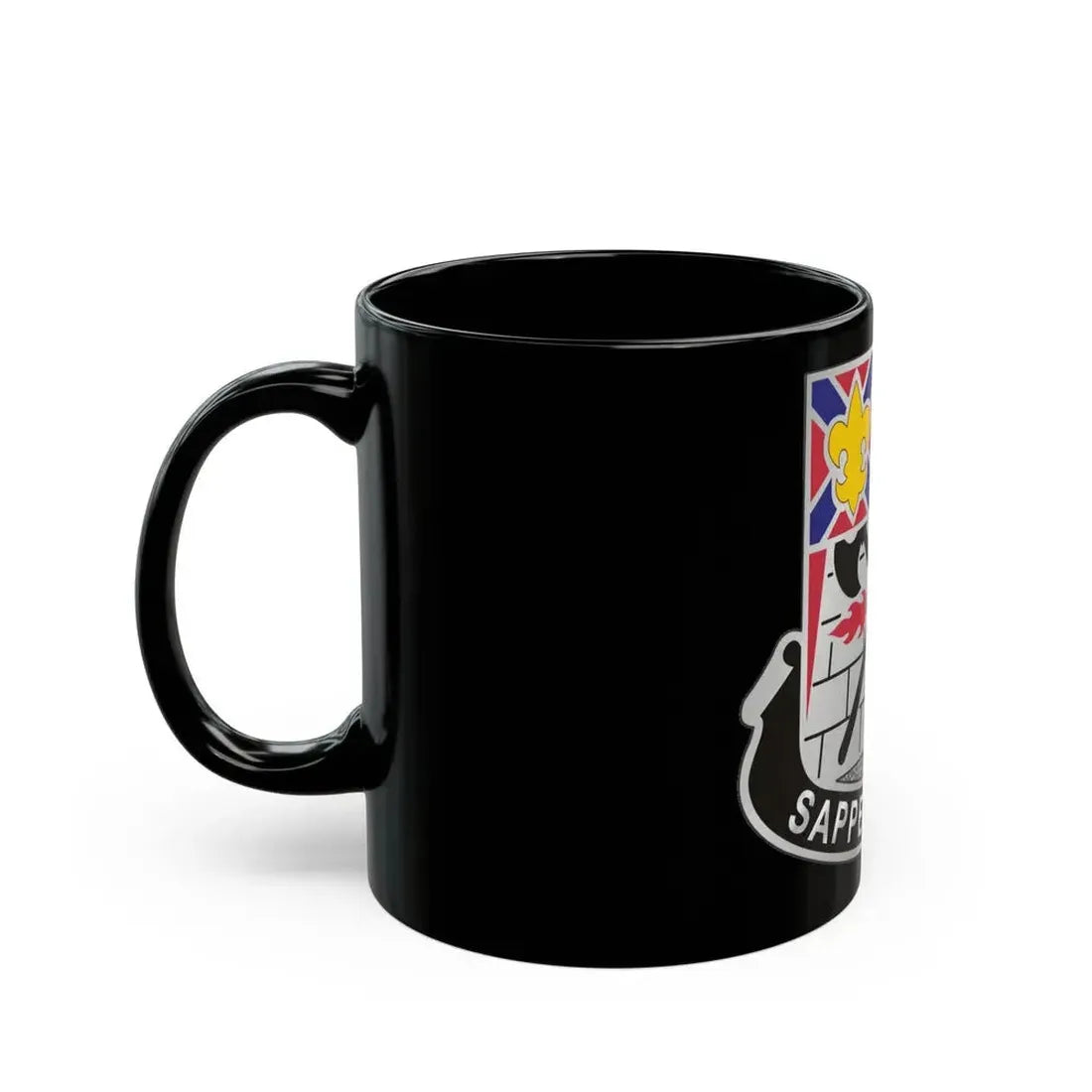 229 Engineer Battalion (U.S. Army) Black Coffee Mug - Go Mug Yourself