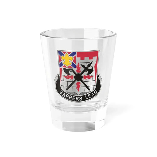 229 Engineer Battalion (U.S. Army) Shot Glass 1.5oz 1.5oz - Go Mug Yourself