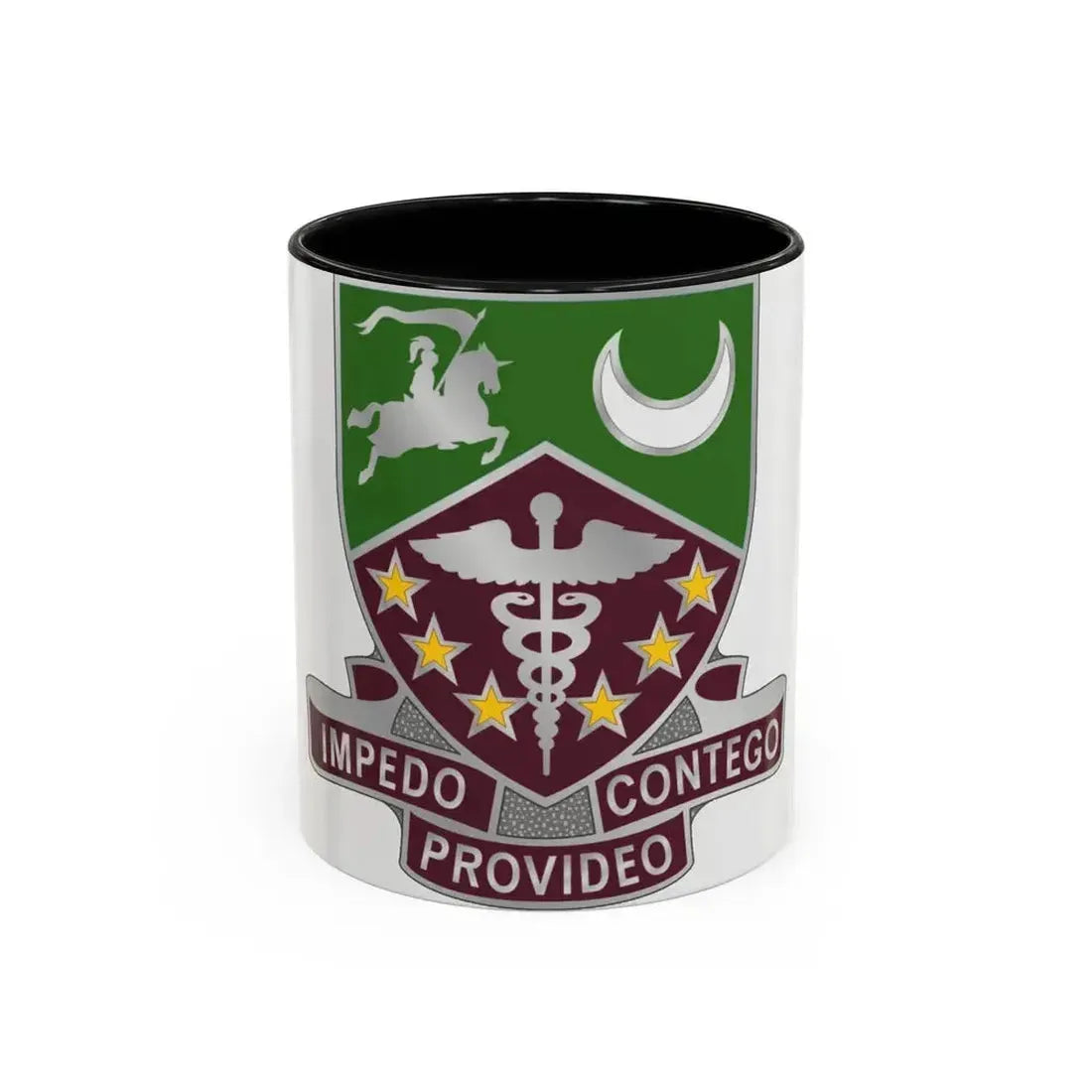 229 Medical Battalion (U.S. Army) Accent Coffee Mug 11oz Black - Go Mug Yourself