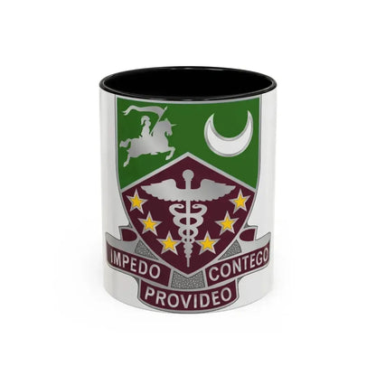 229 Medical Battalion (U.S. Army) Accent Coffee Mug 11oz Black - Go Mug Yourself
