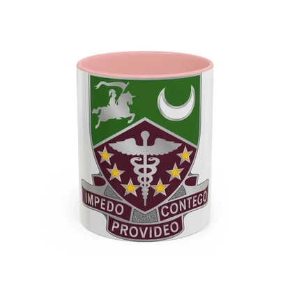 229 Medical Battalion (U.S. Army) Accent Coffee Mug 11oz Pink - Go Mug Yourself