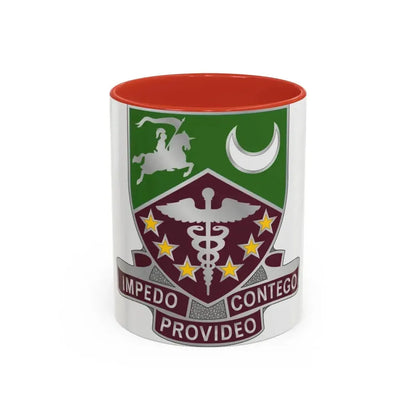 229 Medical Battalion (U.S. Army) Accent Coffee Mug 11oz Red - Go Mug Yourself