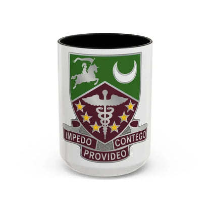 229 Medical Battalion (U.S. Army) Accent Coffee Mug 15oz Black - Go Mug Yourself
