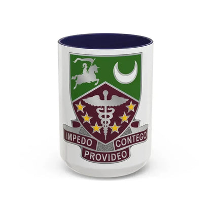 229 Medical Battalion (U.S. Army) Accent Coffee Mug 15oz Navy - Go Mug Yourself