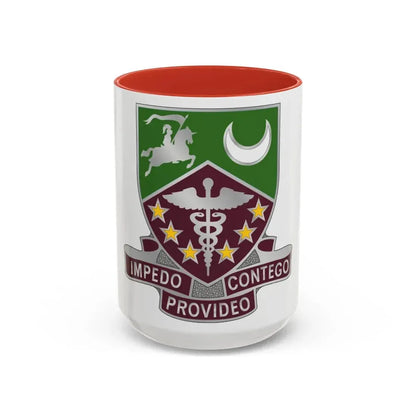 229 Medical Battalion (U.S. Army) Accent Coffee Mug 15oz Red - Go Mug Yourself