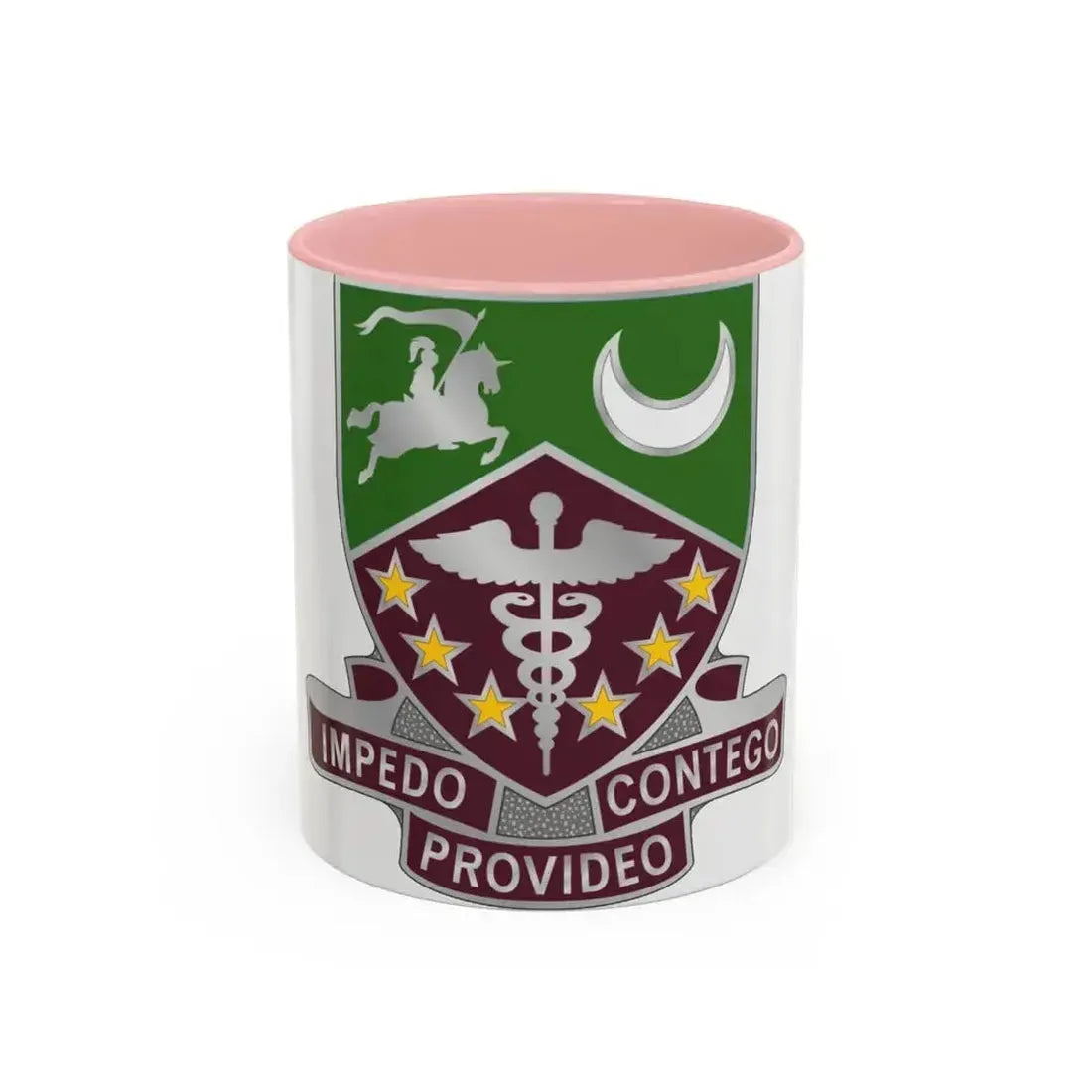 229 Medical Battalion1 (U.S. Army) Accent Coffee Mug 11oz Pink - Go Mug Yourself