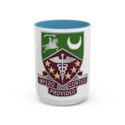 229 Medical Battalion1 (U.S. Army) Accent Coffee Mug 15oz Light Blue - Go Mug Yourself