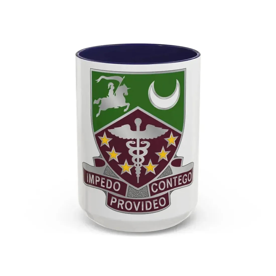 229 Medical Battalion1 (U.S. Army) Accent Coffee Mug 15oz Navy - Go Mug Yourself