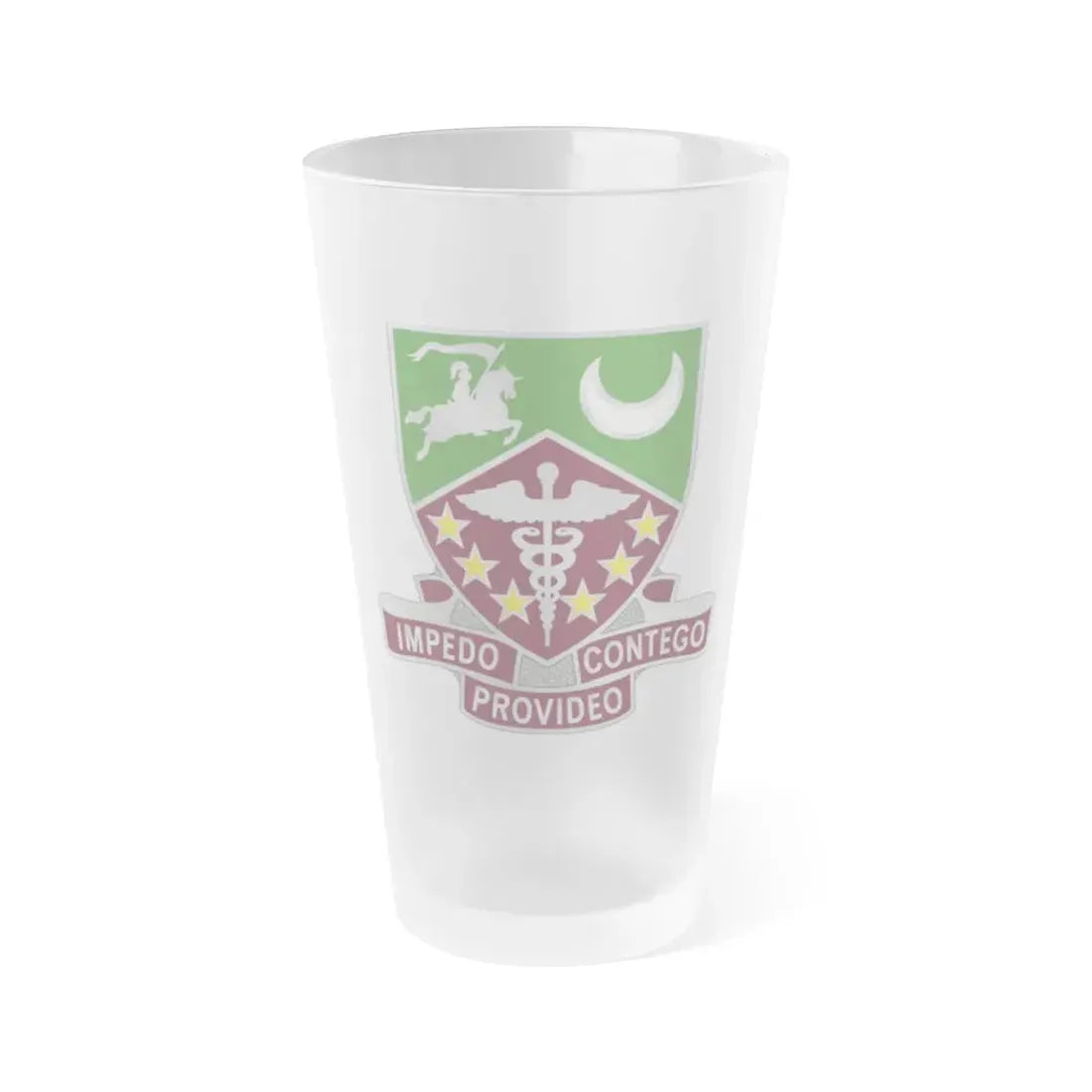 229 Medical Battalion1 (U.S. Army) Frosted Pint Glass 16oz Default Title - Go Mug Yourself