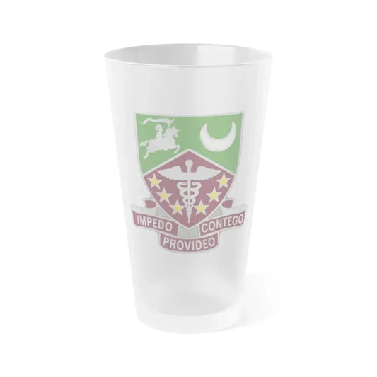 229 Medical Battalion1 (U.S. Army) Frosted Pint Glass 16oz Default Title - Go Mug Yourself