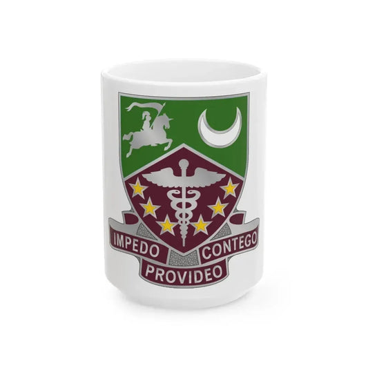 229 Medical Battalion1 (U.S. Army) White Coffee Mug 15oz - Go Mug Yourself