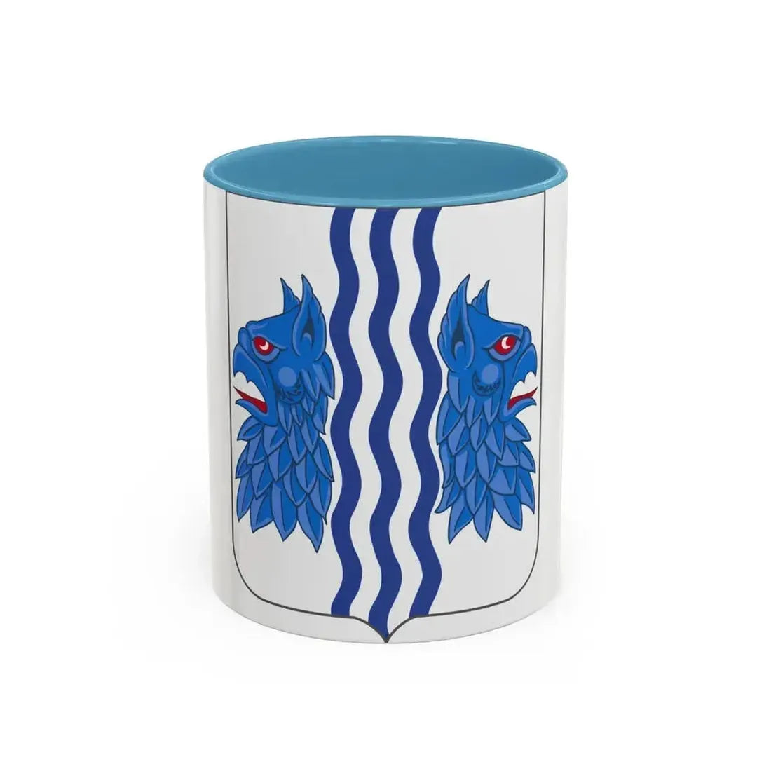 229 Military Intelligence Battalion 2 (U.S. Army) Accent Coffee Mug 11oz Light Blue - Go Mug Yourself