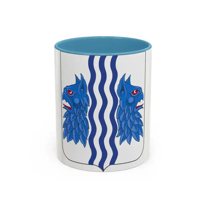 229 Military Intelligence Battalion 2 (U.S. Army) Accent Coffee Mug 11oz Light Blue - Go Mug Yourself