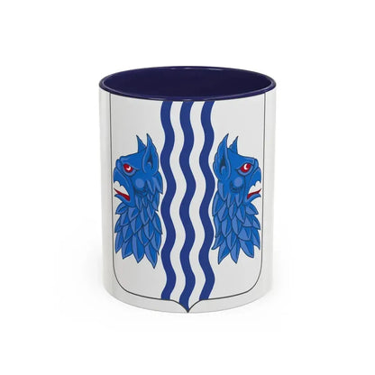 229 Military Intelligence Battalion 2 (U.S. Army) Accent Coffee Mug 11oz Navy - Go Mug Yourself