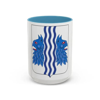 229 Military Intelligence Battalion 2 (U.S. Army) Accent Coffee Mug 15oz Light Blue - Go Mug Yourself