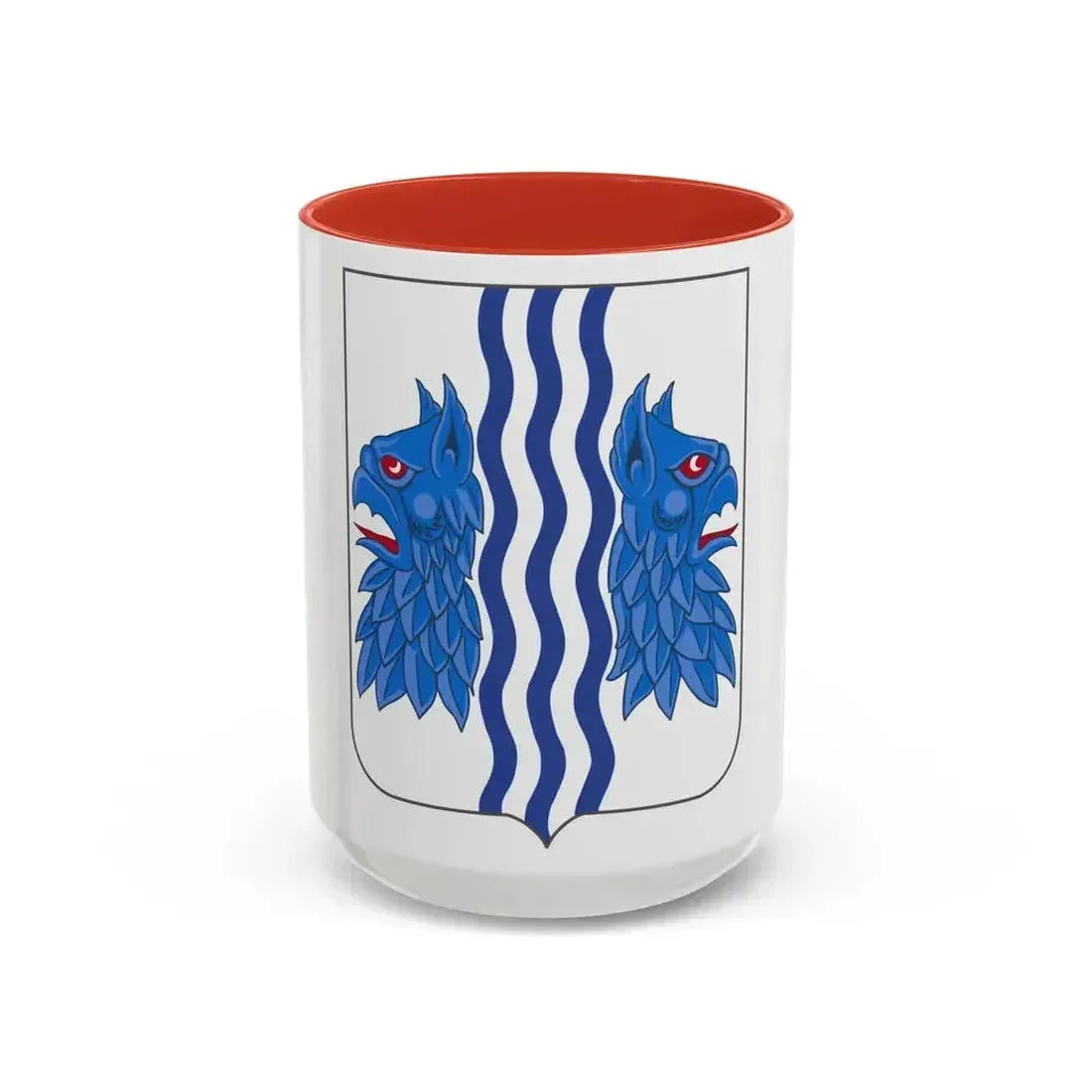 229 Military Intelligence Battalion 2 (U.S. Army) Accent Coffee Mug 15oz Red - Go Mug Yourself