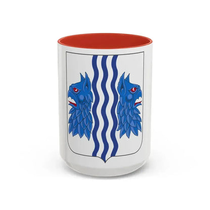 229 Military Intelligence Battalion 2 (U.S. Army) Accent Coffee Mug 15oz Red - Go Mug Yourself