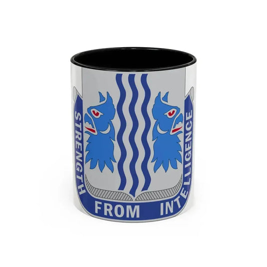 229 Military Intelligence Battalion (U.S. Army) Accent Coffee Mug 11oz Black - Go Mug Yourself