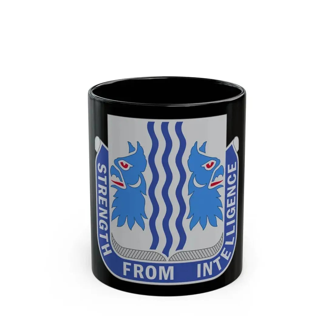 229 Military Intelligence Battalion (U.S. Army) Black Coffee Mug 11oz - Go Mug Yourself