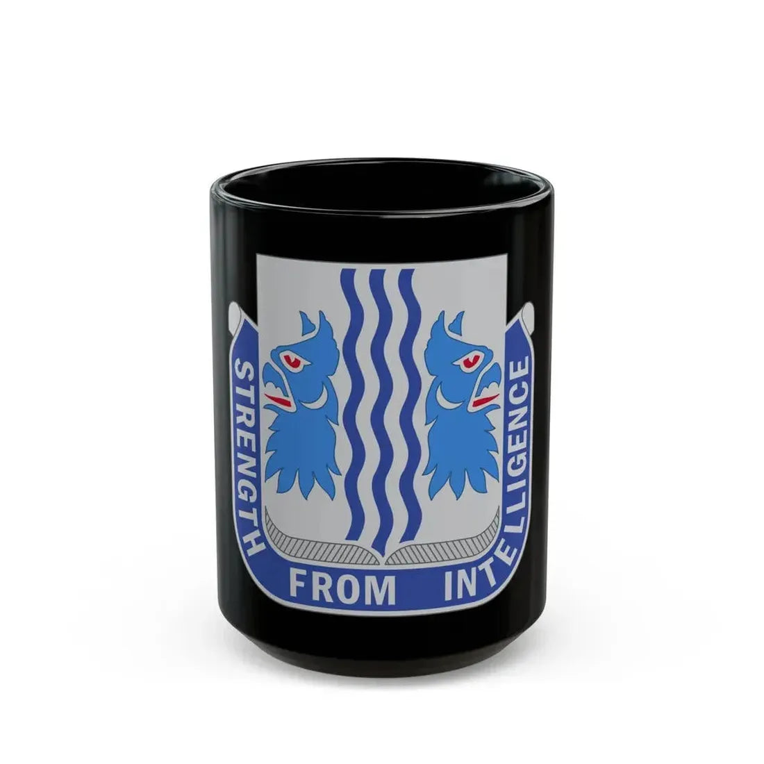 229 Military Intelligence Battalion (U.S. Army) Black Coffee Mug 15oz - Go Mug Yourself